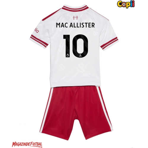 Liverpool Alexis Mac Allister #10 Echipament de Fotbal Replică 2026-27 Copii Deplasare (+ Șorturi)